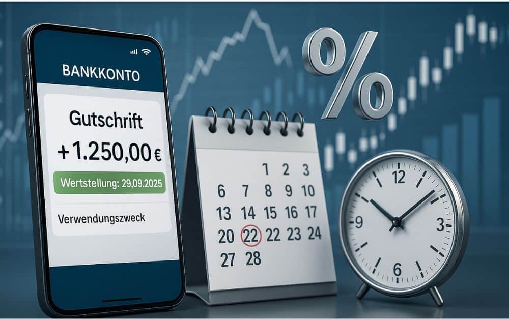 Was bedeutet Wertstellung?