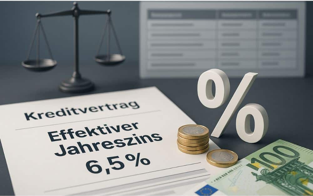 Was bedeutet effektiver Jahreszins?