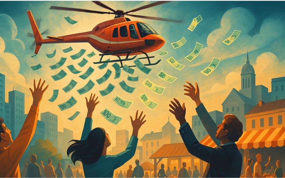 Was ist Helikoptergeld?